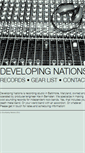 Mobile Screenshot of developingnationsrecording.com